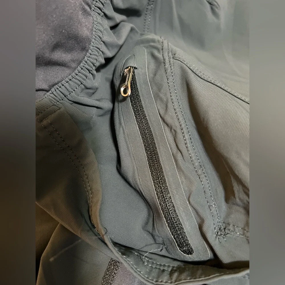 Lululemon Mens Track Pants Gray Studio Surge Gym Yoga
